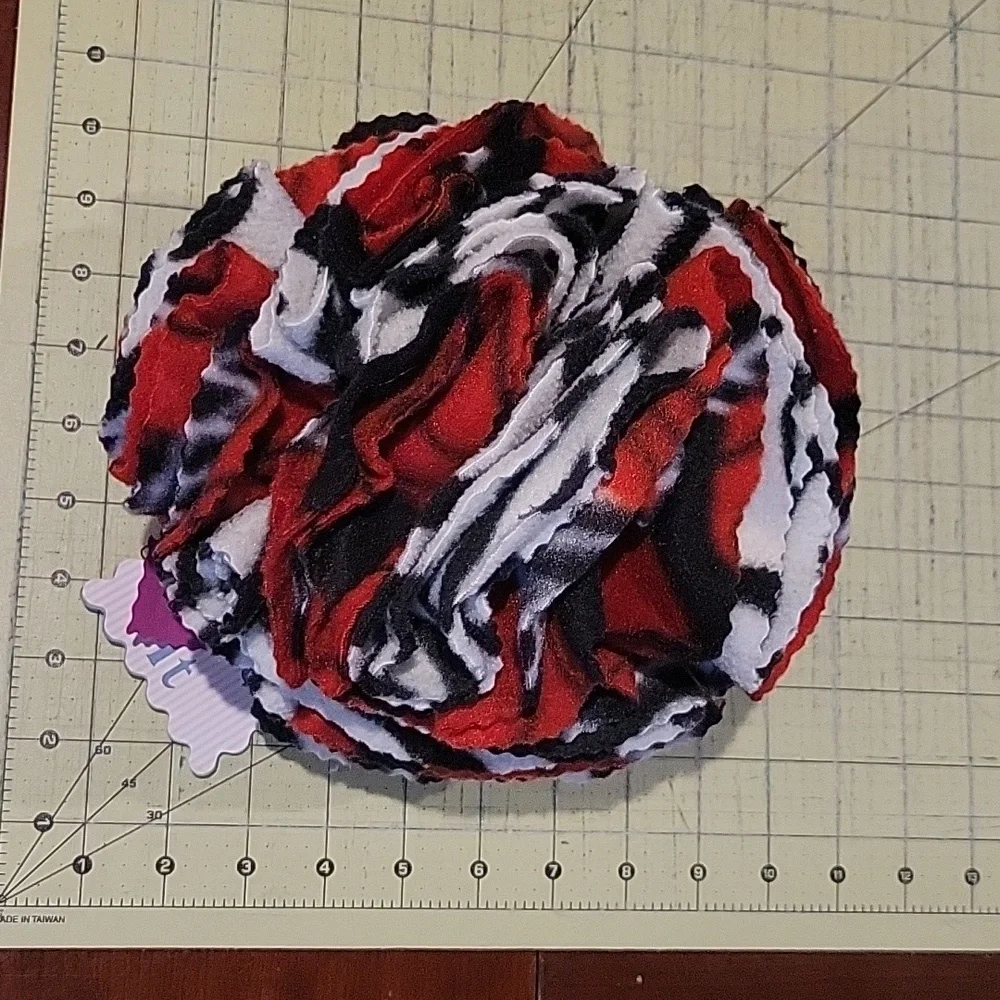 For Dogs Large snuffle sniffer ball with zebra animal & basketball prints